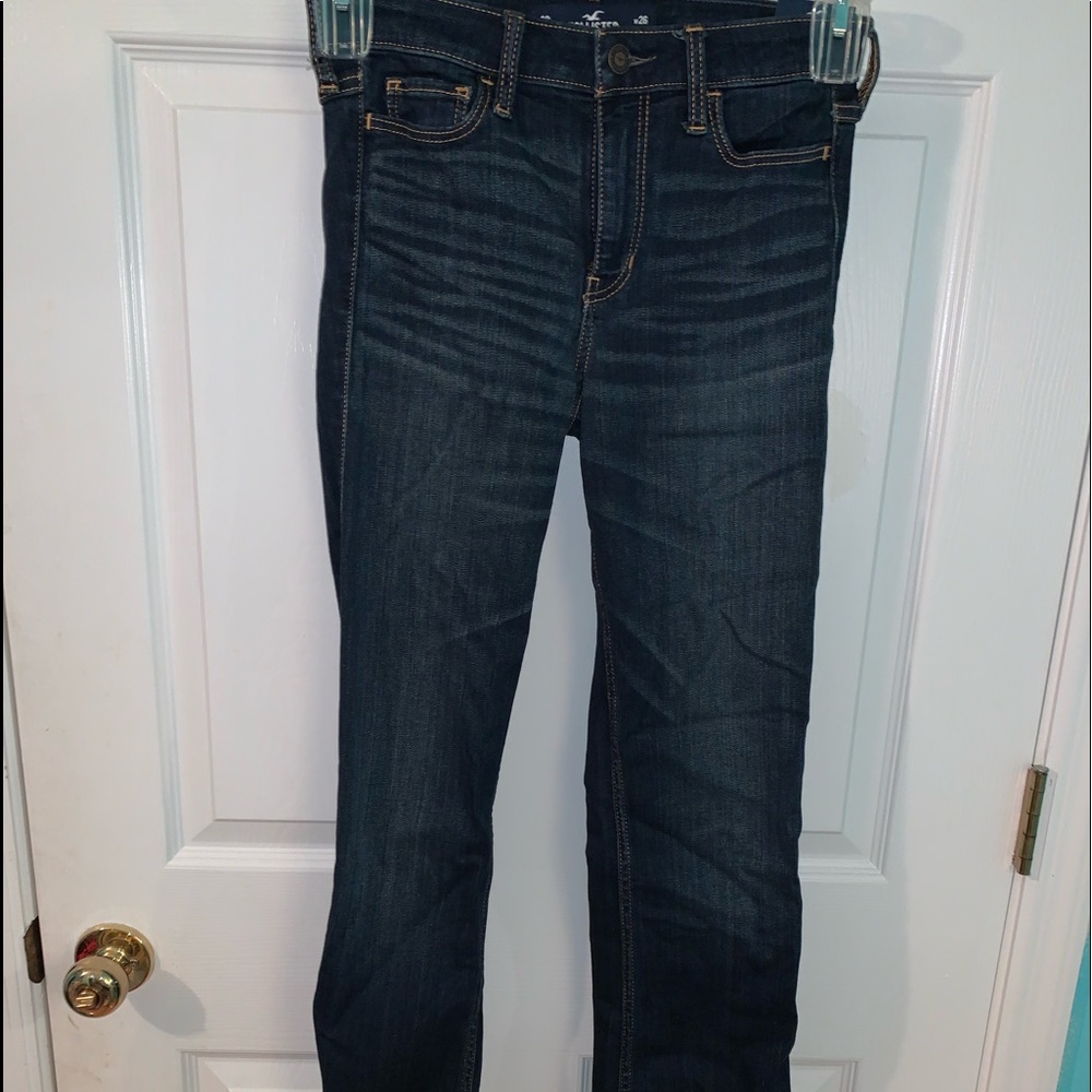 Skinny bootcut hollister dark wash jeans